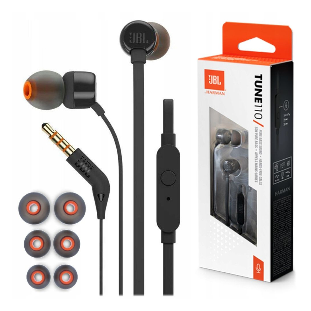 Slúchadlá do uší JBL T110